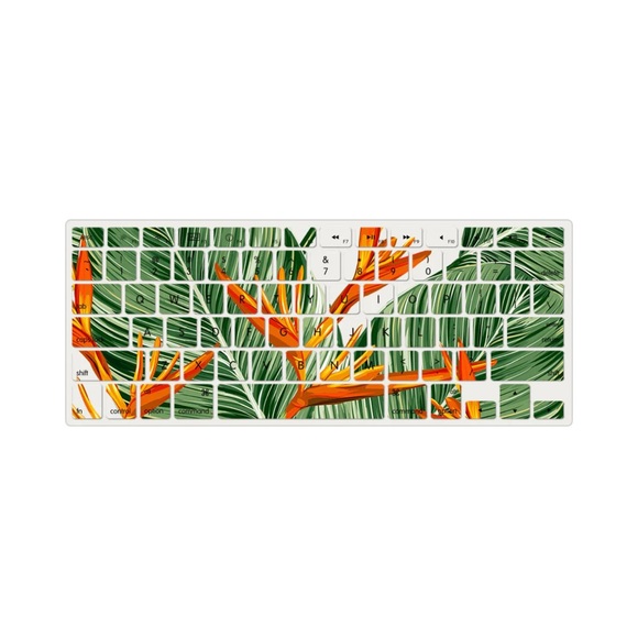 New Birds of Paradise and Palm MacBook Air 13” Case and Keyboard Cover - Picture 2 of 7